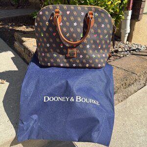 Dooney & Bourke NOVELTY GRETTA ZIP ZIP Satchel (new, no tags)